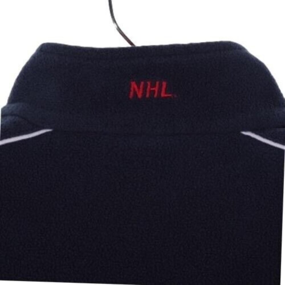 New York Rangers NHL Fleece Mens Medium Pullover Half-Zip Jacket - Picture 8 of 11